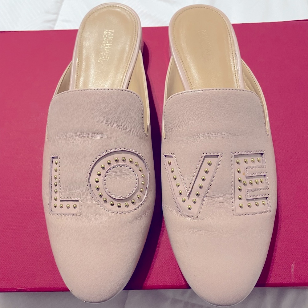 Michael Kors Leather mules